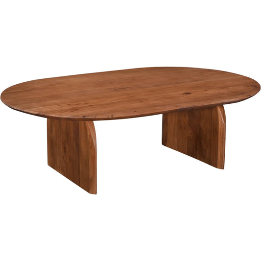 000 SI-2325090 | Primary Silo | Domingo Coffee Table by LH Imports in brown and pecan. Made from solid acacia in a unique style.