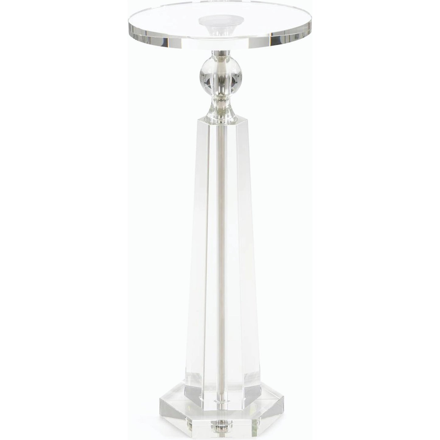 001 SI-2170548 | Primary Silo | Faceted Crystal Martini Table by John-Richard. Made from unique in a modern style.