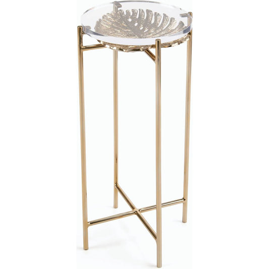 Palm Accent Table by John-Richard. Made from unique in a modern style.