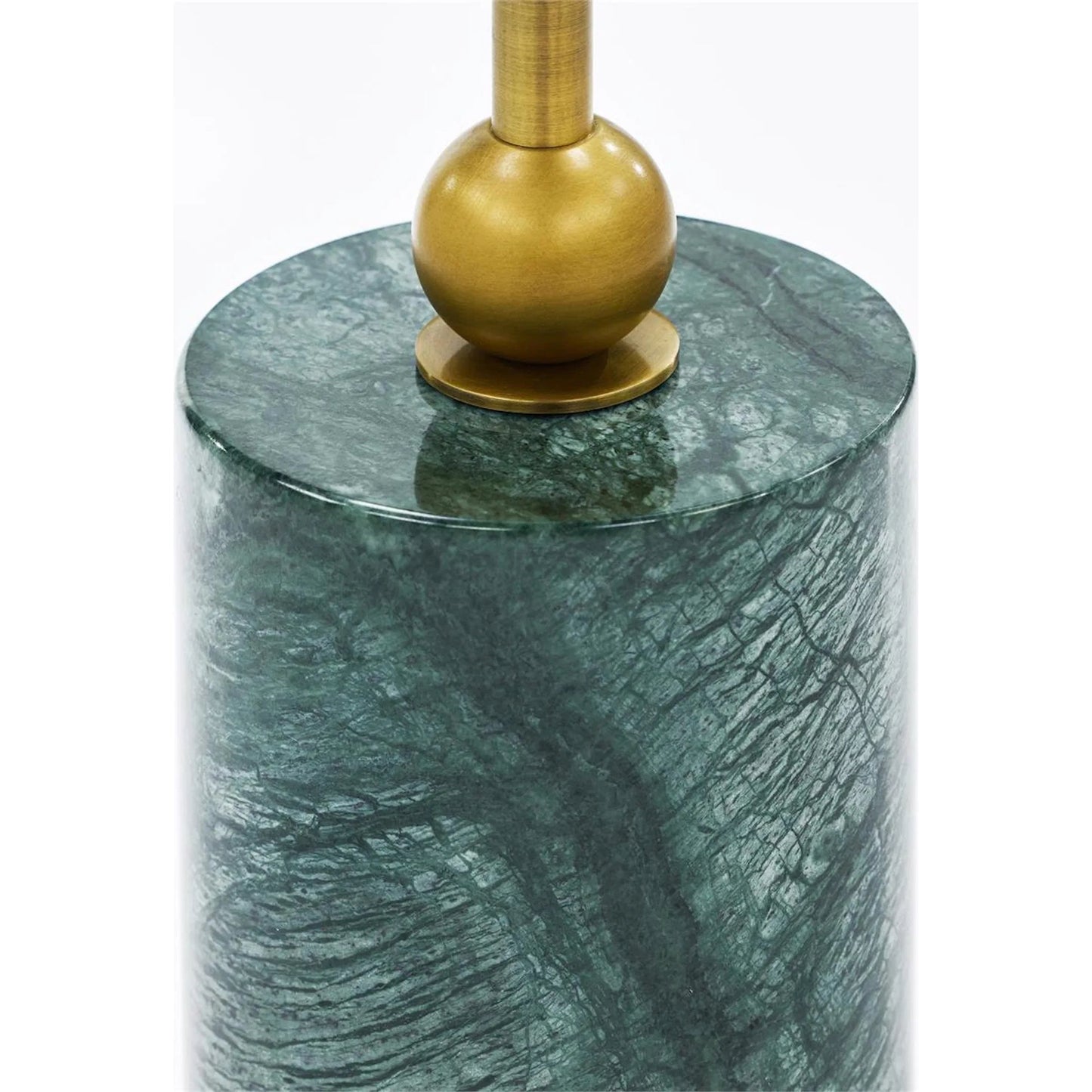 003 SI-2374085 | Closeup | Verde Alpi Martini Table by John-Richard in verde green, brass. Made from unique in a modern style.