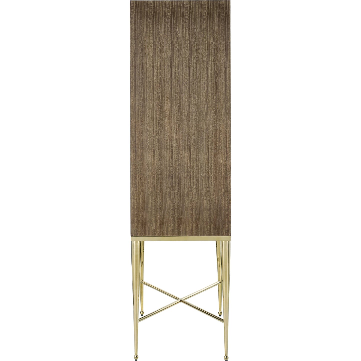 006 SI-2191690 | Additional Silo | Colette Bar Cabinet by Currey and Company in tawny brown, polished brass, mirror, natural, clear, rose. Made from figured eucalyptus, stainless steel, glass, marble, faux velvet in a modern style.
