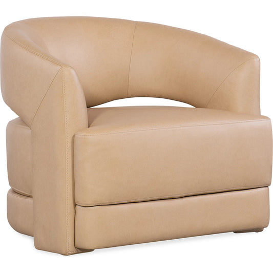 004 SI-2250761 | Primary Silo | Keys Swivel Chair by Hooker Furniture in beige. Made from unique in a traditional style.