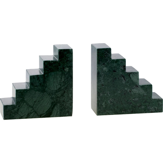Jhalra Bookend (Set of 2) by Surya in natural. Made from marble in a modern style.