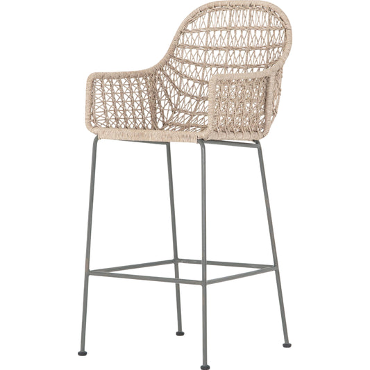Bandera Bar Stool by Four Hands. Made from unique in a coastal style.