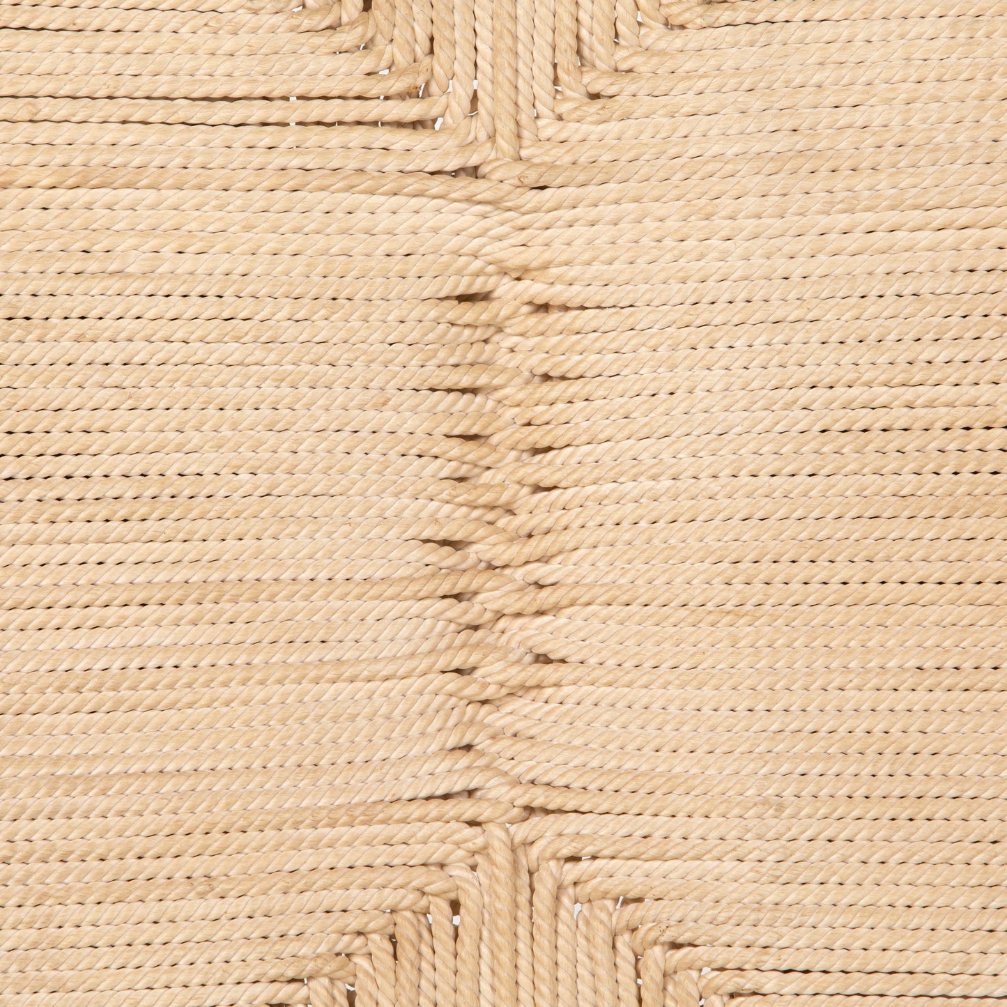005 SR-369220 | Additional Silo | Shona Stool by Four Hands in russet mahogany, vintage cotton. Made from solid mahogany, cotton rope in a rustic style.