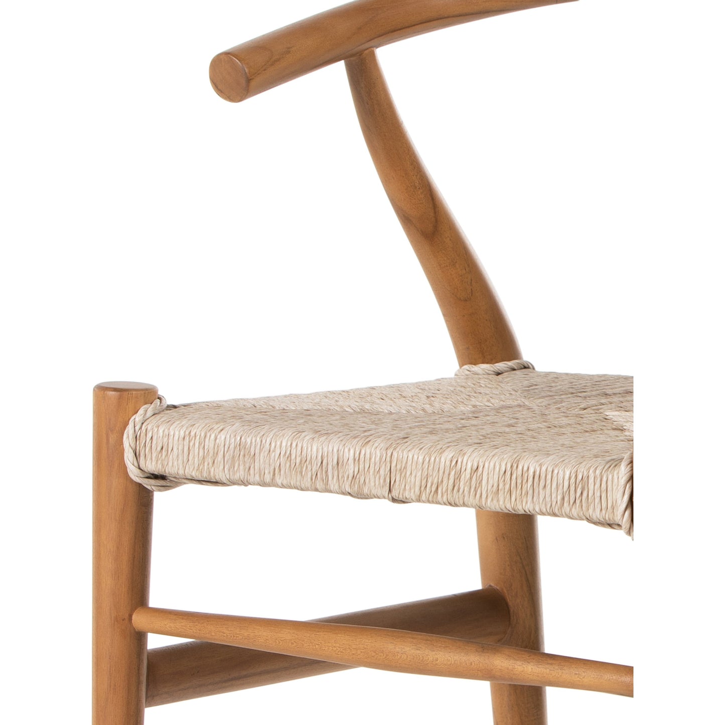 013 SR-369149 | Additional Silo | Muestra Dining Chair by Four Hands. Made from solid teak, 100% polyethylene in a coastal style.