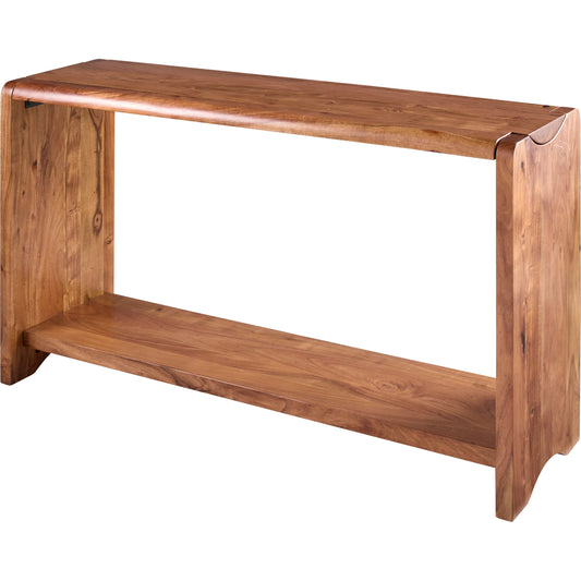 Joiner - 499050 by Surya in brown and lacquered. Made from acacia in a rustic style.
