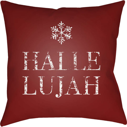 Hallelujah Pillow - 26093 by Livabliss. Made from front: 100% polyester, back: 100% polyester in a traditional style.