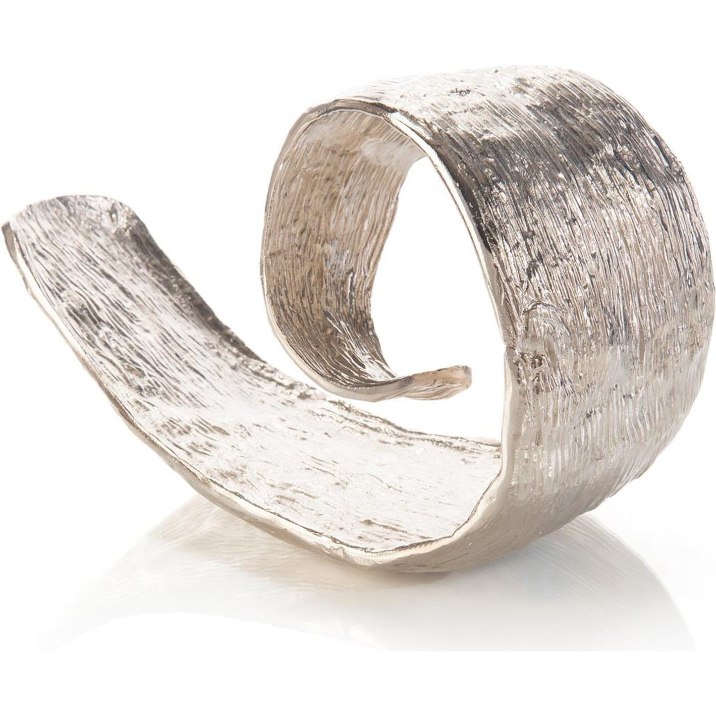 005 SR-865066 | Additional Silo | Organic Curl by John-Richard in nickel. Made from nickel in a modern style.