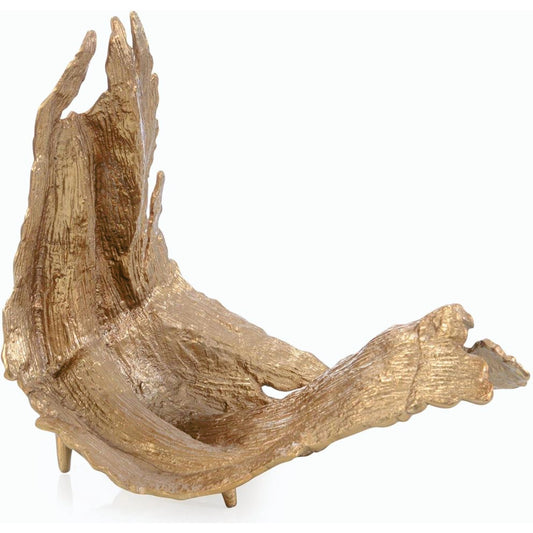 Time-Worn Leaf Sculpture by John-Richard. Made from unique in a modern style.