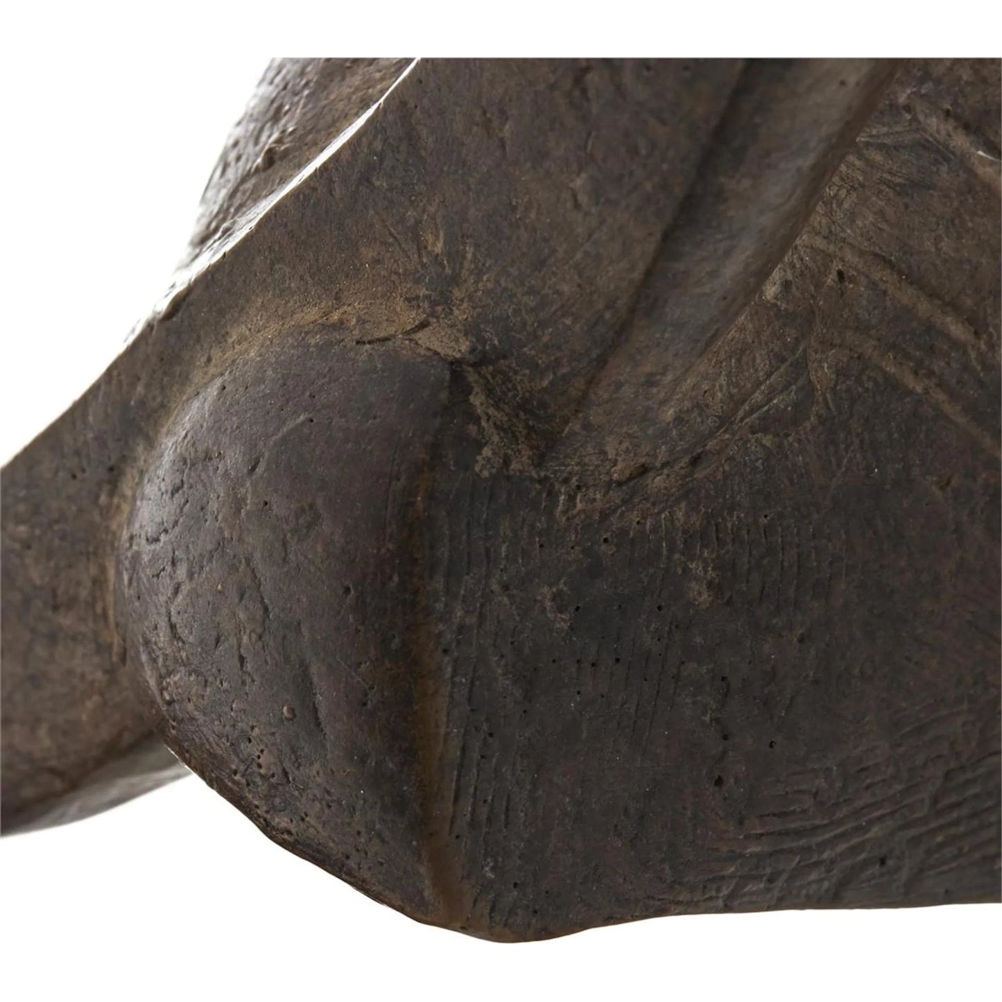 003 SI-2629058 | Closeup | Abstract Ox Sculpture by John-Richard. Made from unique in a unique style.