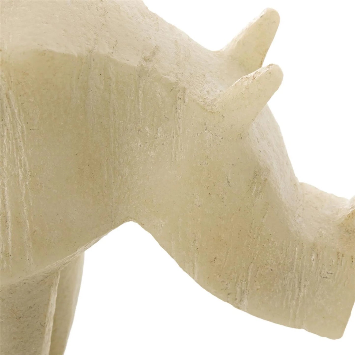 002 SI-2629182 | Unknown | Cubist Rhino Sculpture by John-Richard. Made from unique in a unique style.