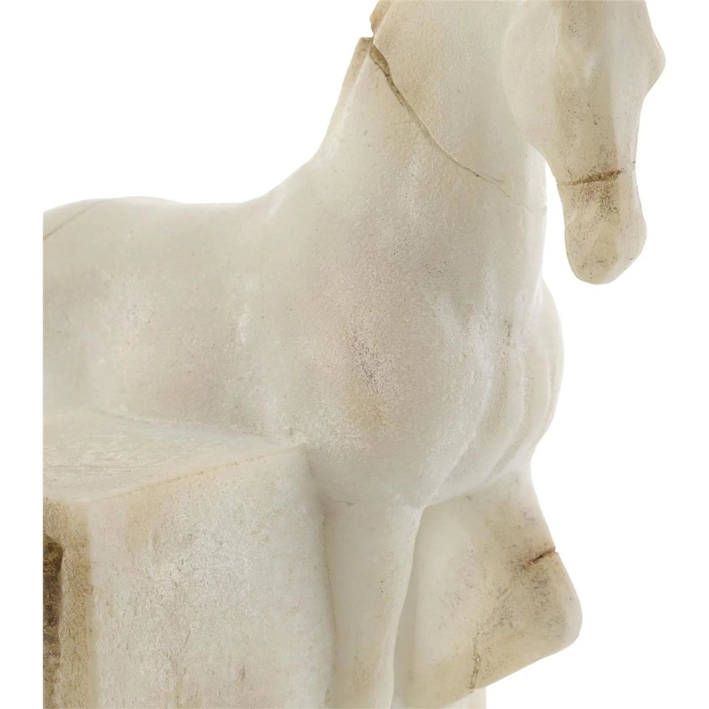 001 SI-2629076 | Unknown | Ancient Horse Sculpture on Iron by John-Richard. Made from unique in a unique style.