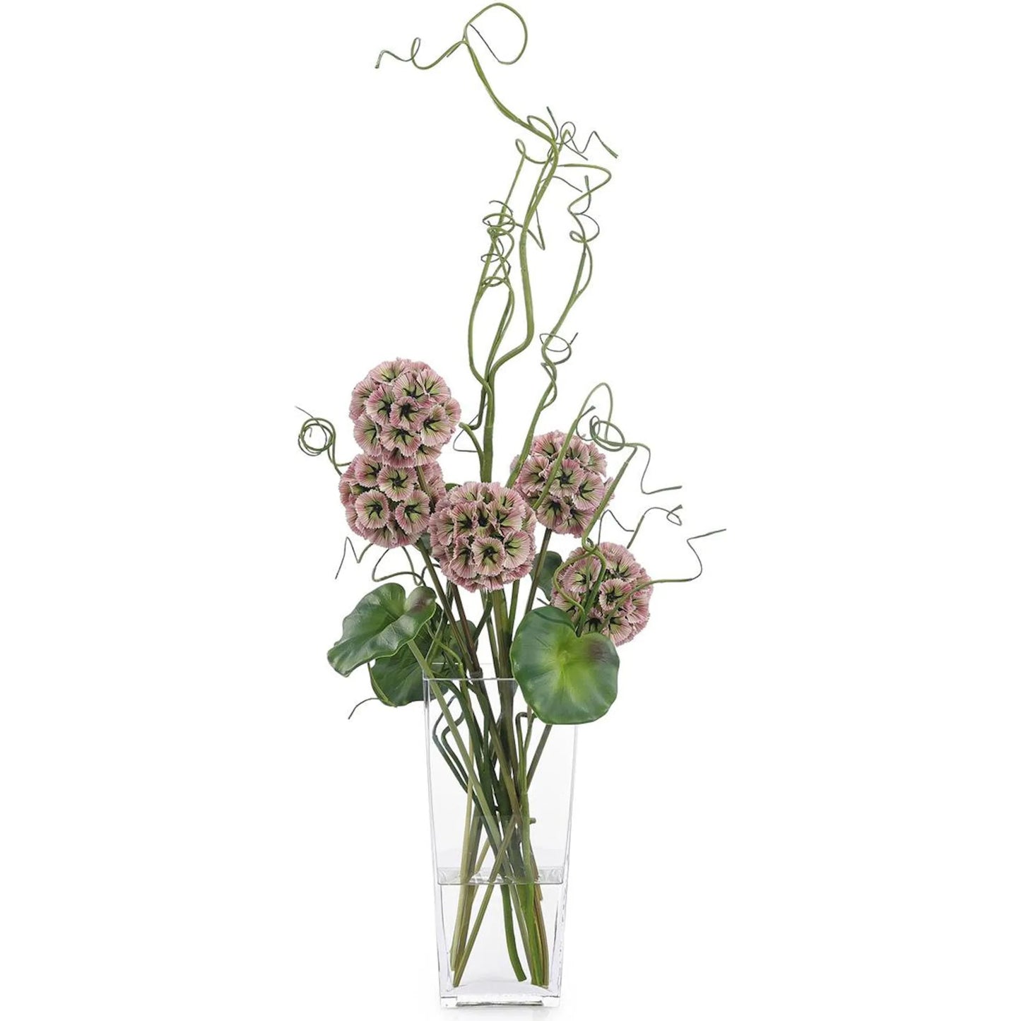 000 SI-2629184 | Primary Silo | Curly Willow and Purple Scabiosa by John-Richard. Made from unique in a unique style.