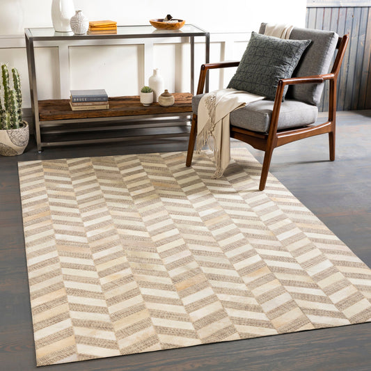 Jardin Rug - 29482 by Surya. Made from 60% wool, 40% leather in a unique style.