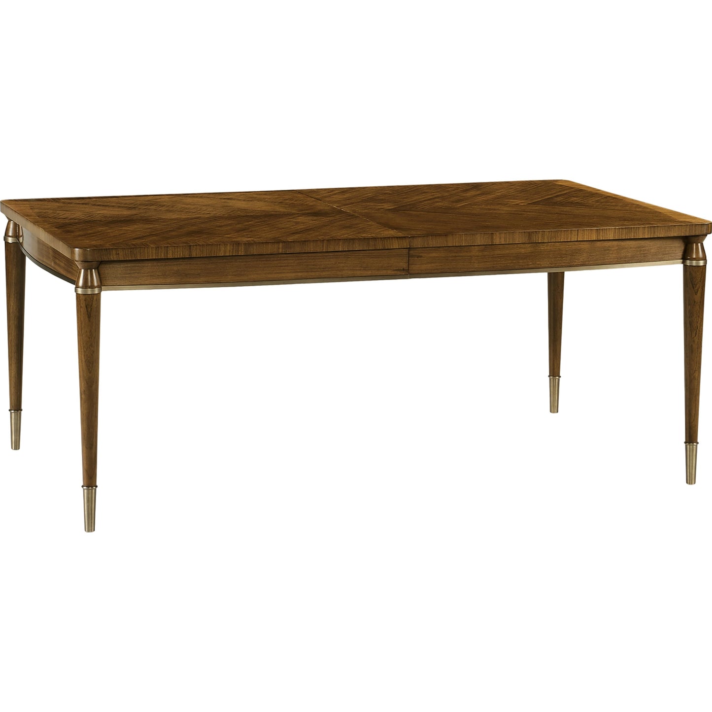 002 SI-1991091 | Additional Silo | Toulouse Walnut Dining Table by Jonathan Charles in walnut. Made from walnut quarter figured veneer in a modern style.