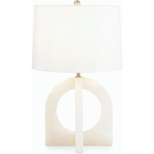 Alabaster Castellina Table Lamp by John-Richard. Made from unique in a modern style.