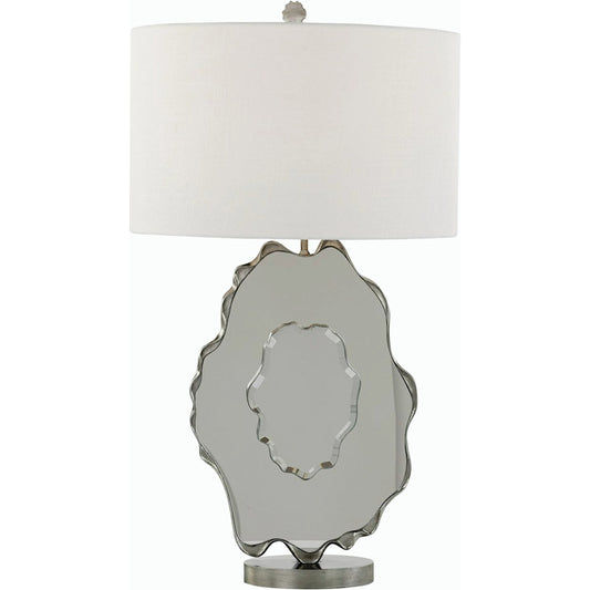 Dirillo Table Lamp by John-Richard in grey agate. Made from unique in a modern style.