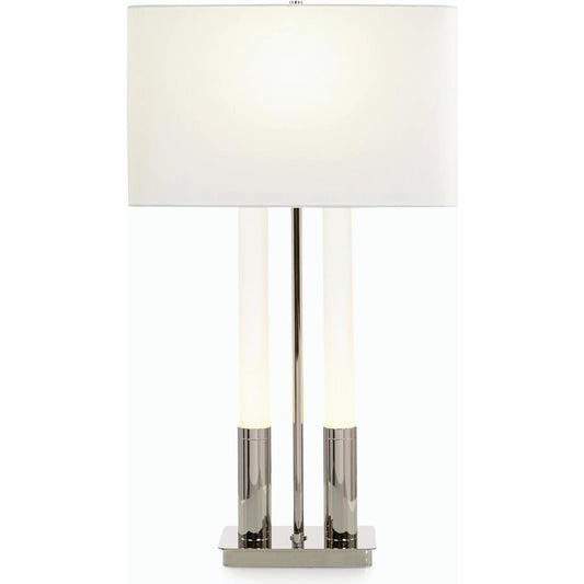 Gemini Table Lamp by John-Richard. Made from unique in a modern style.