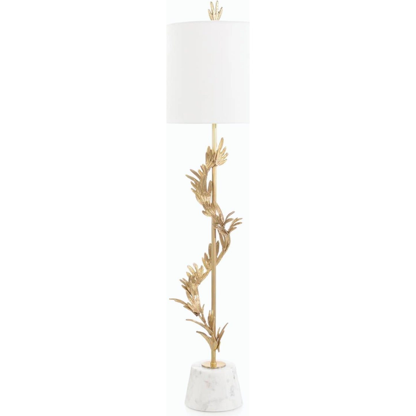 002 SI-2171930 | Primary Silo | Twining Flora Table Lamp by John-Richard. Made from unique in a modern style.