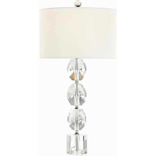 Crystal Beads Table Lamp by John-Richard. Made from unique in a modern style.