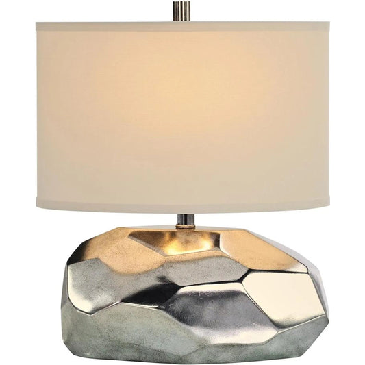 Silverstone Table Lamp by John-Richard in polished nickel. Made from unique in a modern style.