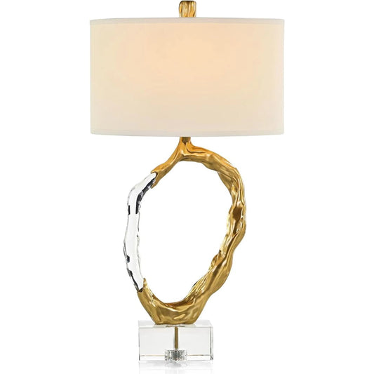 Metallic Ice Table Lamp by John-Richard. Made from unique in a modern style.