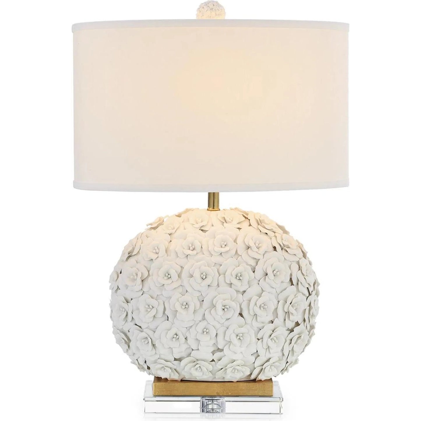 000 SI-2373279 | Primary Silo | Freya Table Lamp by John-Richard in white. Made from unique in a modern style.