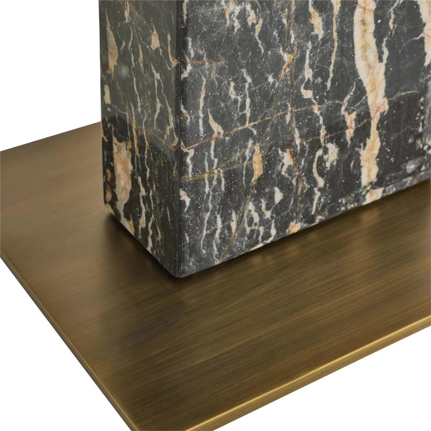 003 SI-2629419 | Unknown | Nero Buffet Lamp by John-Richard. Made from unique in a unique style.