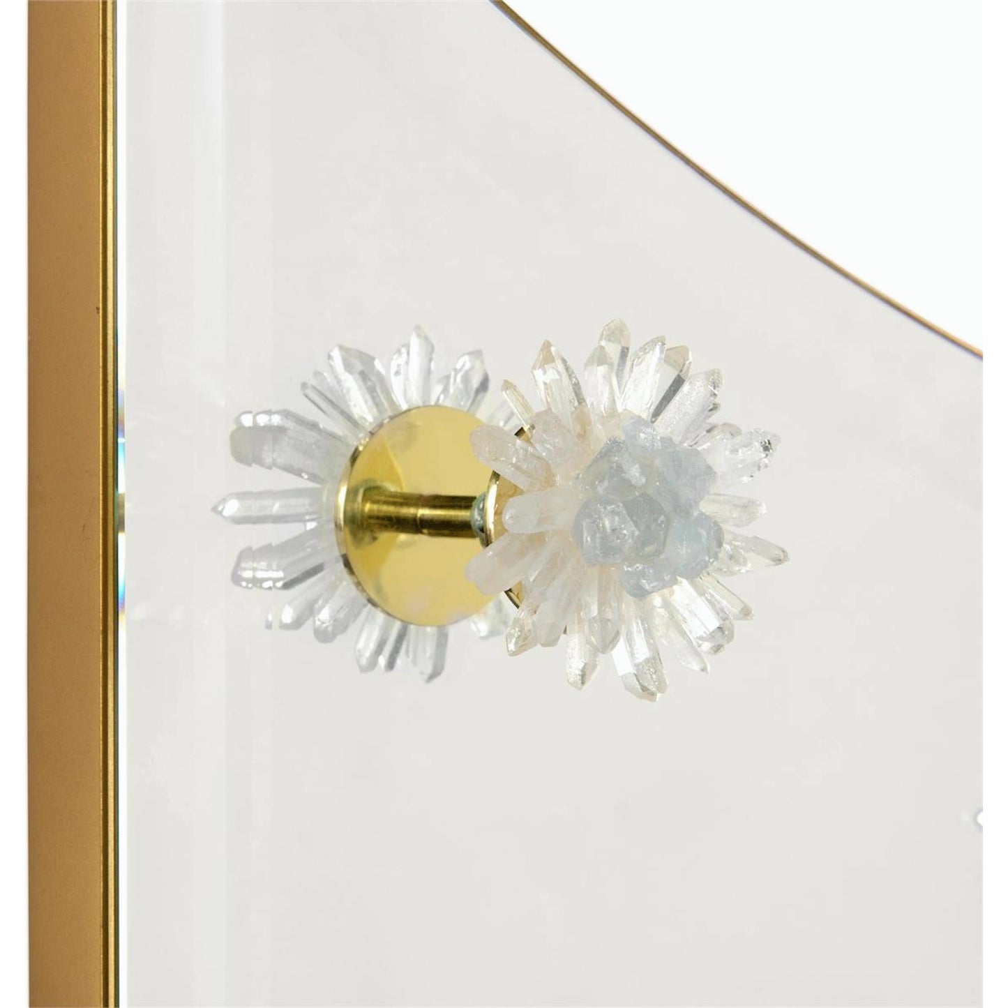 002 SI-2170326 | Closeup | Crescent Mirror by John-Richard. Made from unique in a modern style.