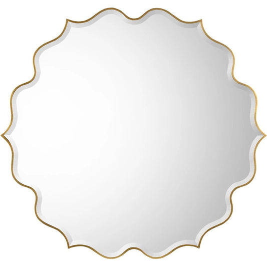 Starstruck Mirror by John-Richard in gold. Made from unique in a modern style.