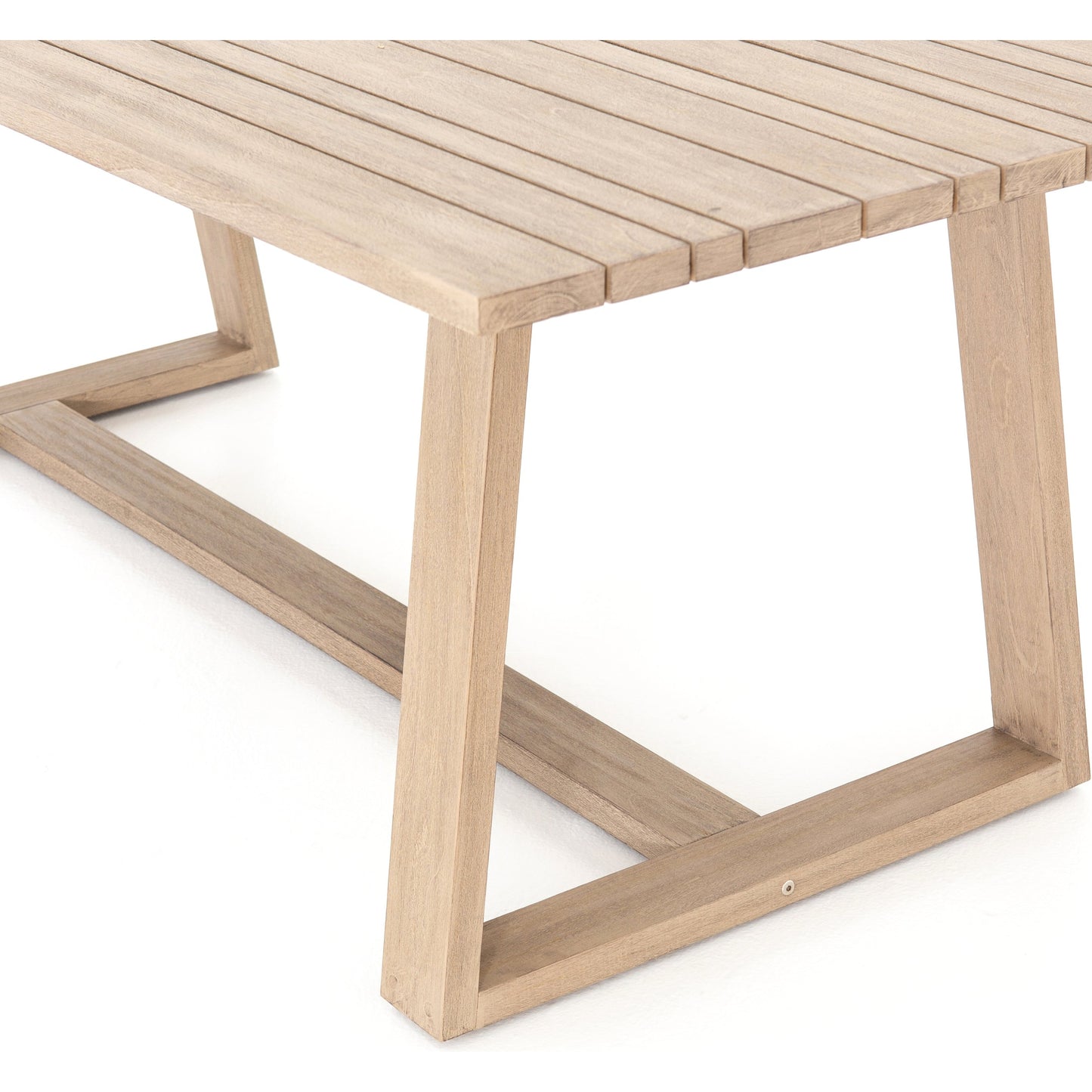 017 SR-711592 | Additional Silo | Atherton Outdoor Dining Table by Four Hands. Made from solid fsc®-certified teak in a modern style.