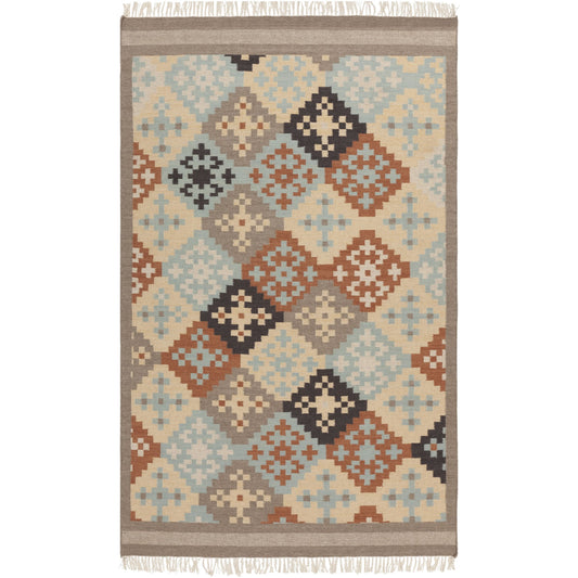 Jewel Tone II Rug - 637 by Surya. Made from 100% hard twist wool in a unique style.