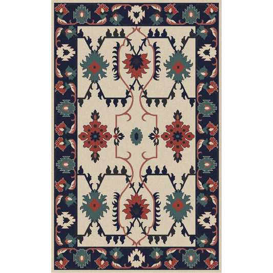 Jewel Tone Rug - 636 by Surya. Made from 100% wool in a unique style.