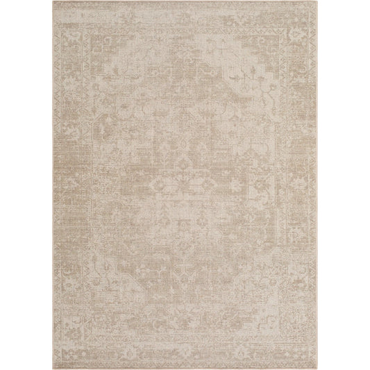 Judie JUD-2303 Rug by Livabliss in beige, sand, ivory. Made from wool, polyester in a unique style.