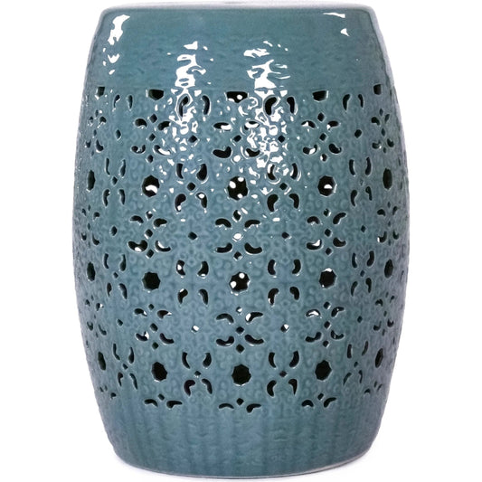Clark Garden Stool by Zentique. Made from ceramic in a eclectic & global style.