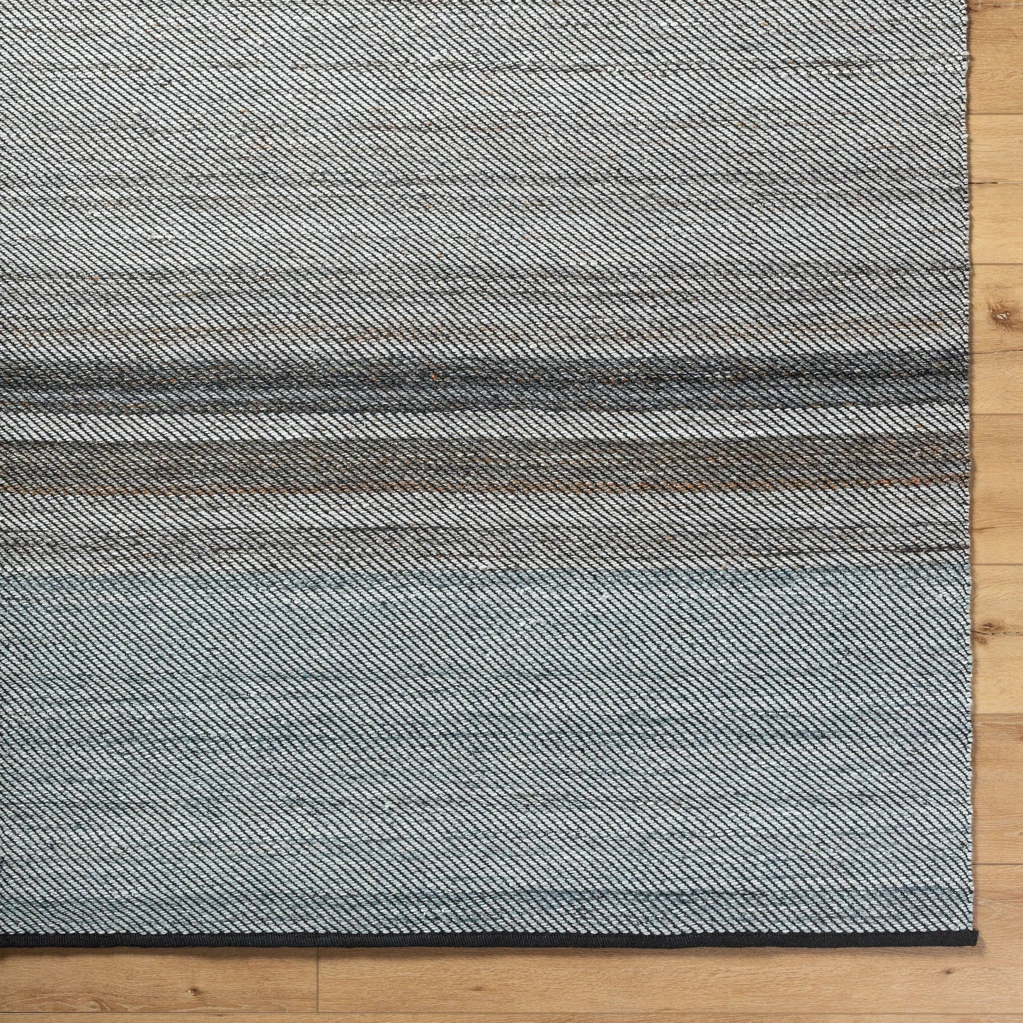 006 SI-2167499,SI-2167500,SI-2167501,SI-2167502 | Closeup | Jocelyn JYN-2301 Indoor/Outdoor Rug by Livabliss in slate gray, charcoal, sandstone, steel blue, taupe. Made from recycled pet yarn in a unique style.