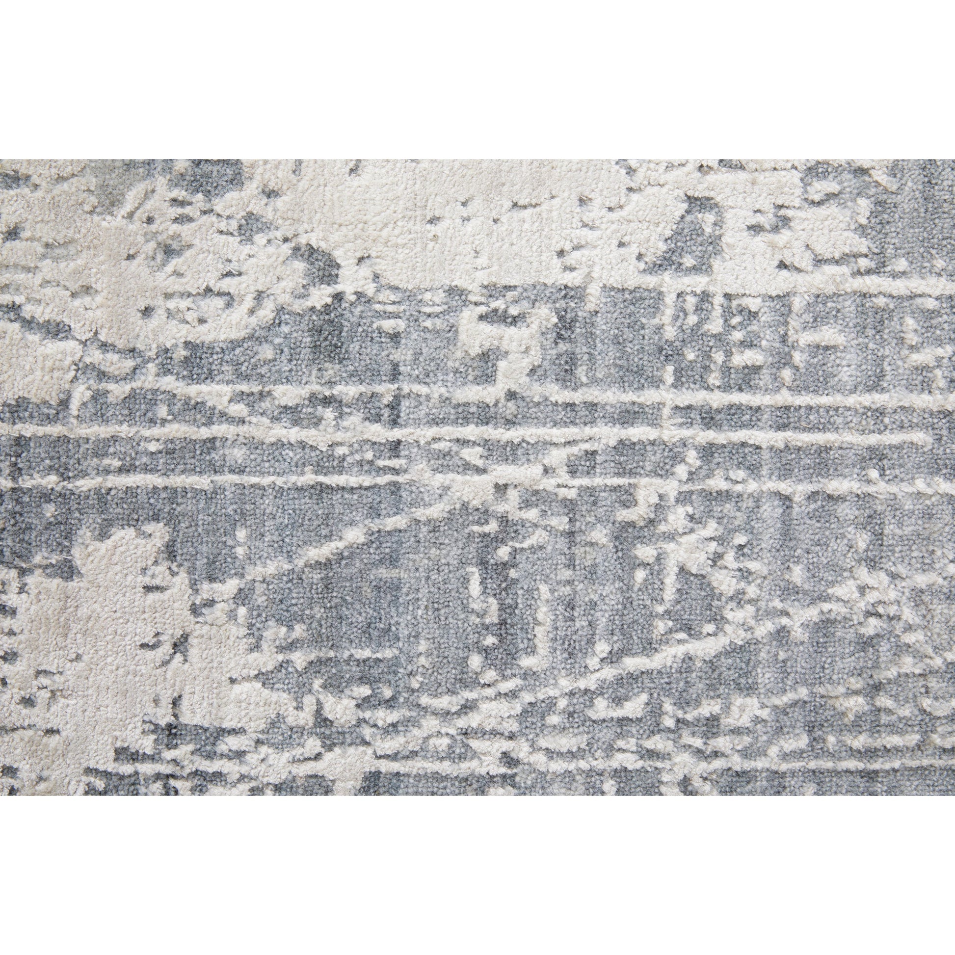 Eastfield Rug - 69A0F by Feizy in gray. Made from wool, viscose in a unique style.