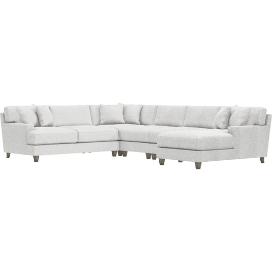 000 SI-2634526 | Primary Silo | Mila 5-Piece Fabric Sectional by Bernhardt in wdf, 789 portobello. Made from unique in a unique style.