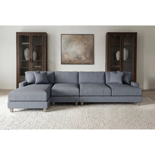 Mila 3-PIECE Fabric Sectional by Bernhardt in wdf, 789 portobello. Made from unique in a unique style.