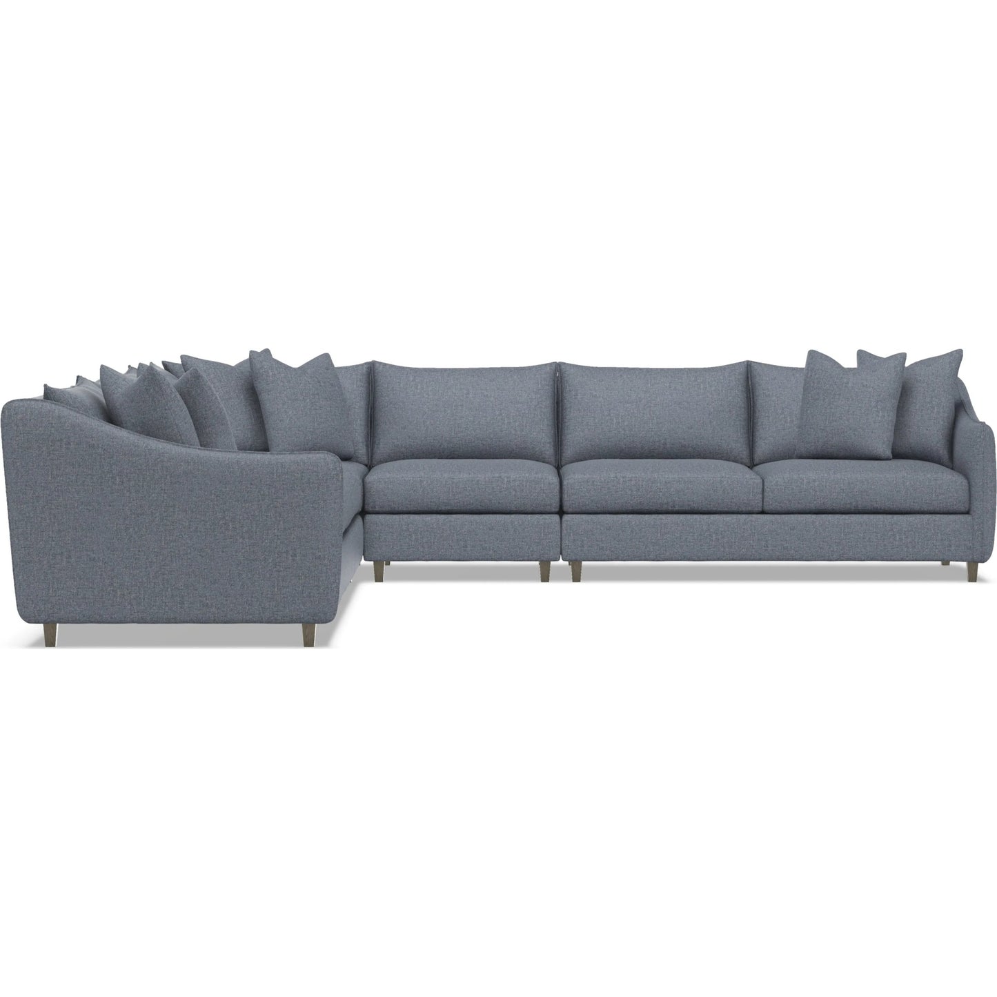 032 SI-2634832 | Additional Silo | Joli 5-Piece Fabric Sectional by Bernhardt in wdf, 789 portobello. Made from unique in a unique style.