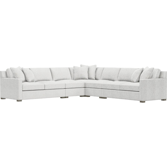 000 SI-2634849 | Primary Silo | Kelsey 5-Piece Fabric Sectional by Bernhardt in wdf, 789 portobello. Made from unique in a unique style.