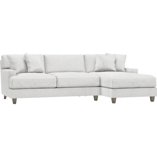 000 SI-2634860 | Primary Silo | Mila 2-Piece Fabric Sectional by Bernhardt in wdf, 789 portobello. Made from unique in a unique style.