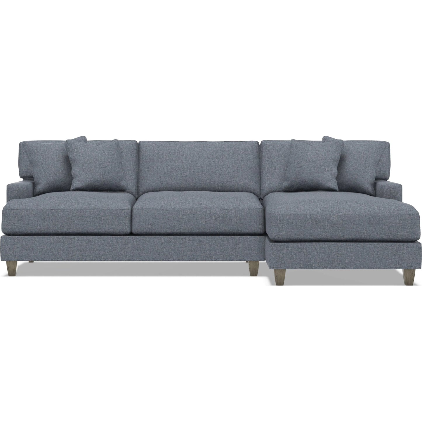 033 SI-2634865 | Additional Silo | Mila 2-Piece Fabric Sectional by Bernhardt in wdf, 789 portobello. Made from unique in a unique style.