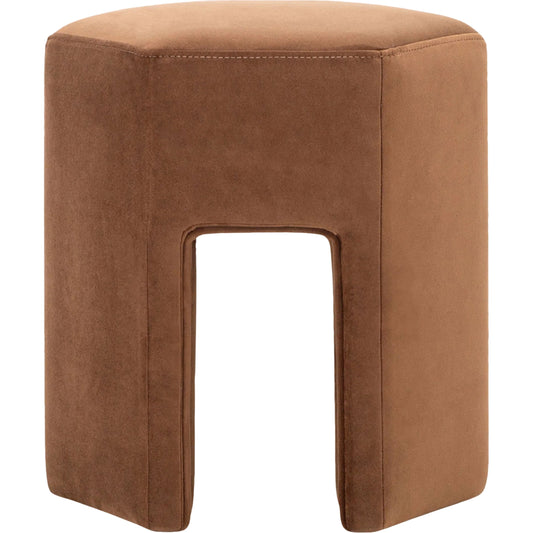 Kaden Ottoman by Surya. Made from recycled fabric, plywood, polyester wrapped foam in a eclectic & global style.