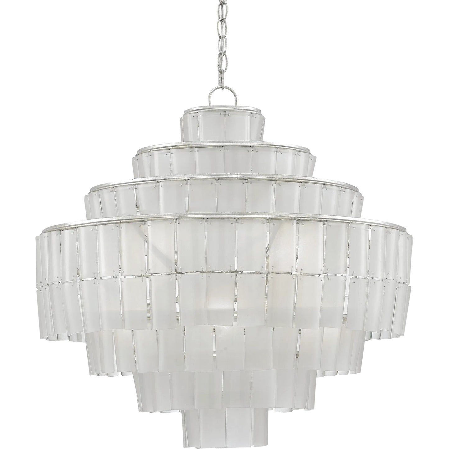 003 S-223626 | Primary Silo | Sommelier Chandelier by Currey and Company. Made from wrought iron, bottle glass in a modern style.