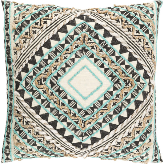 Kazinga Pillow - 21745 by Surya. Made from 100% cotton in a eclectic & global style.