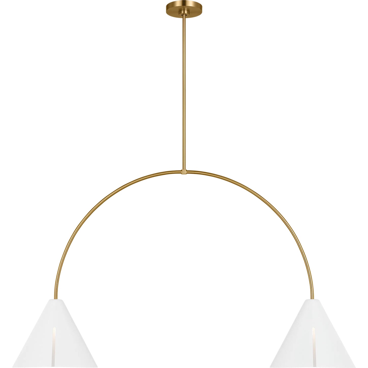 001 SI-2234882 | Primary Silo | Cambre Large Linear Chandelier by Visual Comfort & Co.. Made from steel in a unique style.