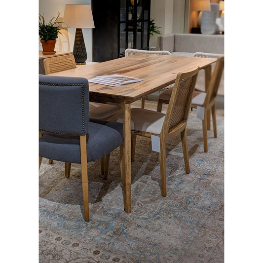 Kenzo 60" Dining Table by LH Imports. Made from mango in a modern style.
