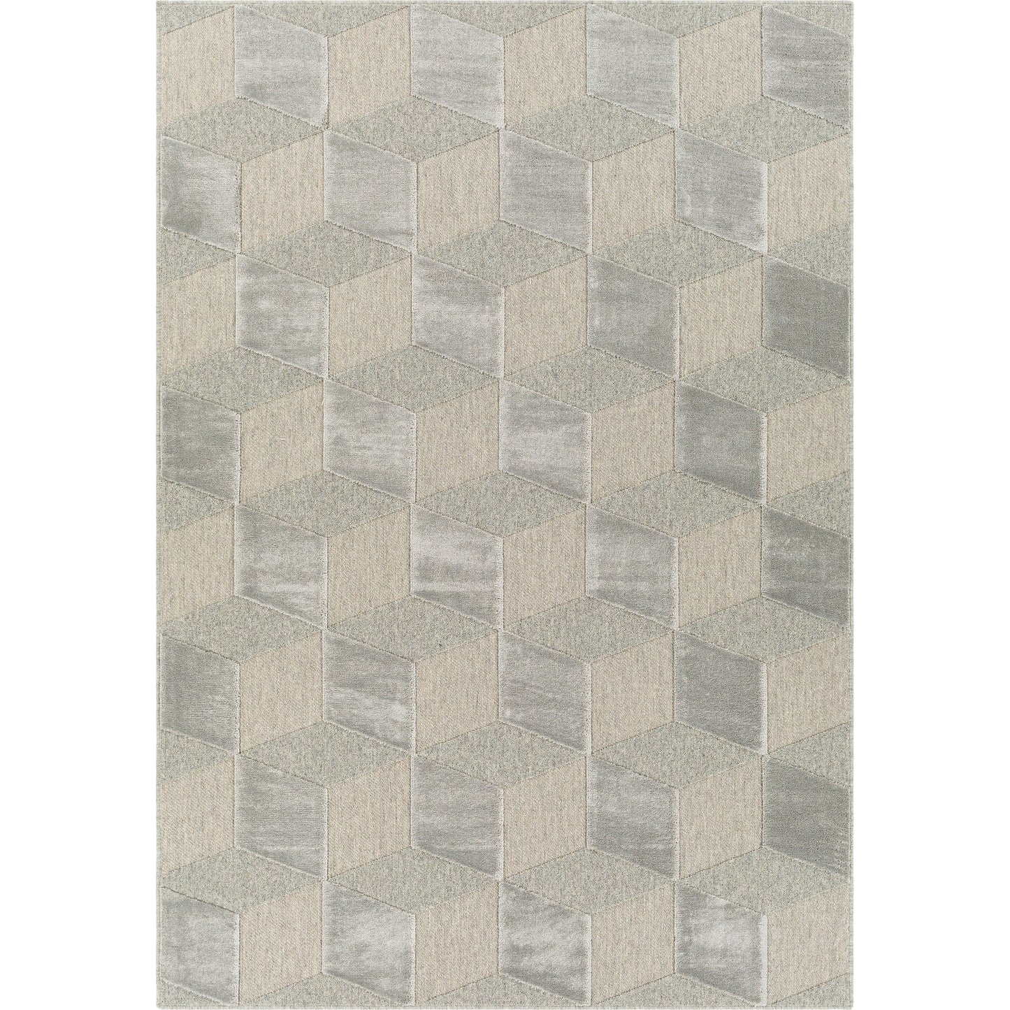 001 SI-1884260,SI-1884264 | Primary Silo | Kingston Rug - 29823 by Livabliss in gray, medium gray. Made from 51% viscose, 49% wool in a unique style.